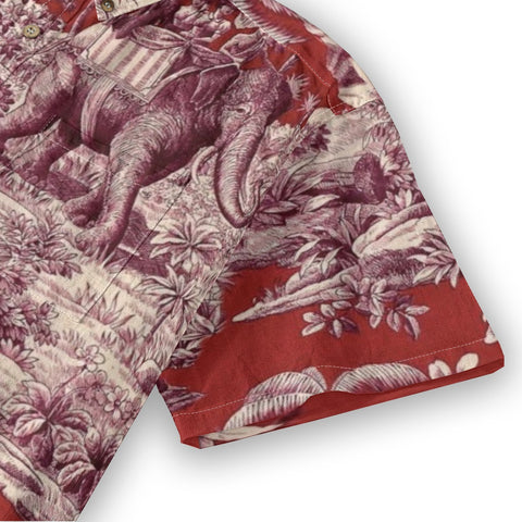 Jungle Explorer – Vintage French Toile Hawaiian Style