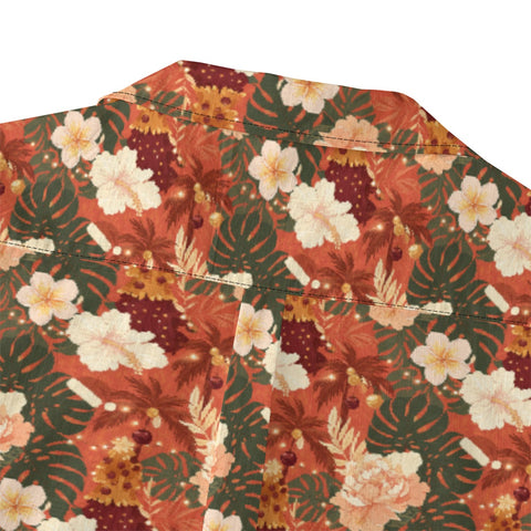 Vintage Floral Hawaiian Shirt