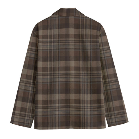 Classic retro brown check