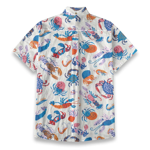 Colorful sea creatures