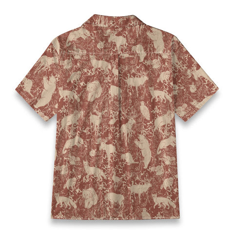 Retro Artistic Woodland Animal