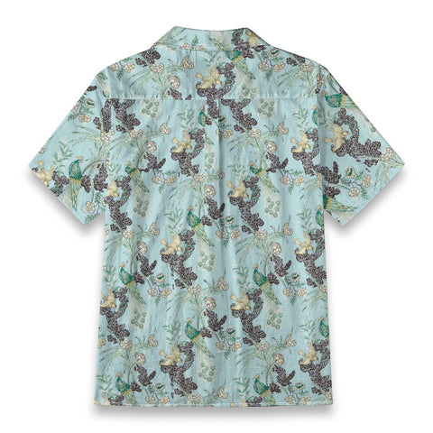 Vintage Peacock & Floral