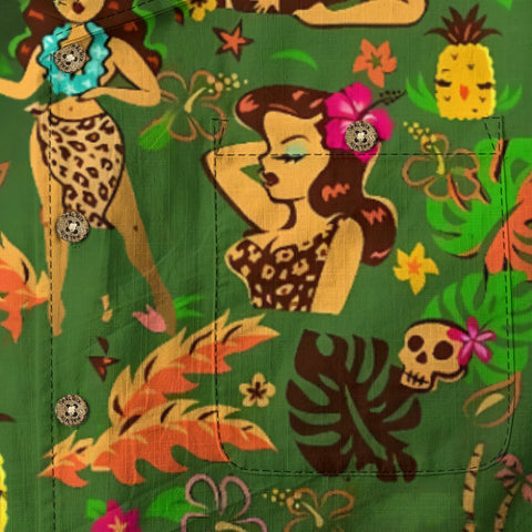 Tiki Girl Fall Party