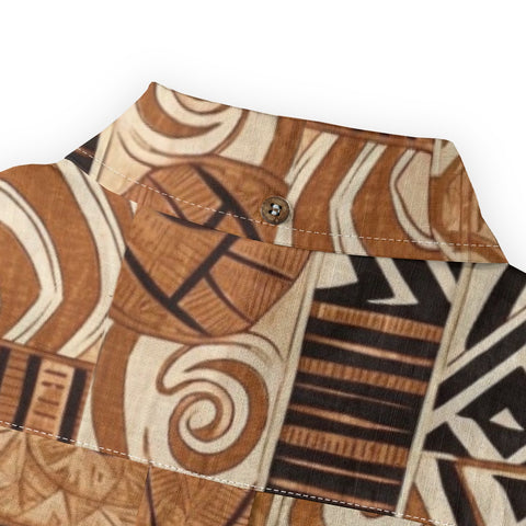 Totem Waves Retro long-sleeve shirt