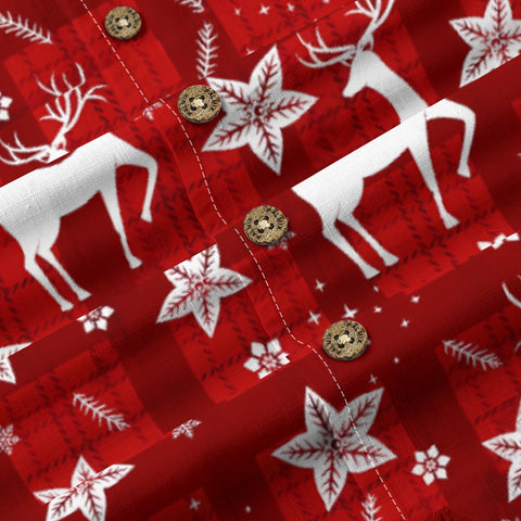 Funky Christmas Reindeer Plaid