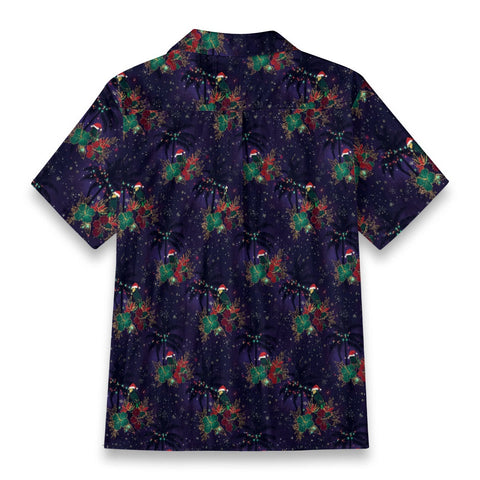 Santa Parrot Hawaiian Shirt