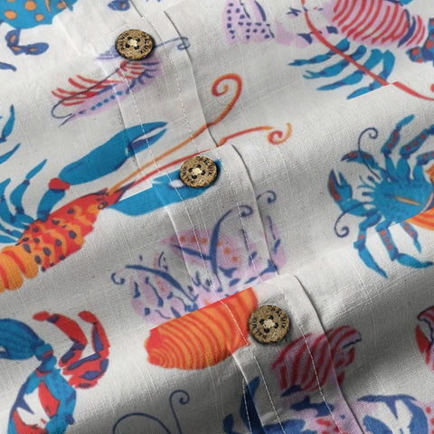 Colorful sea creatures