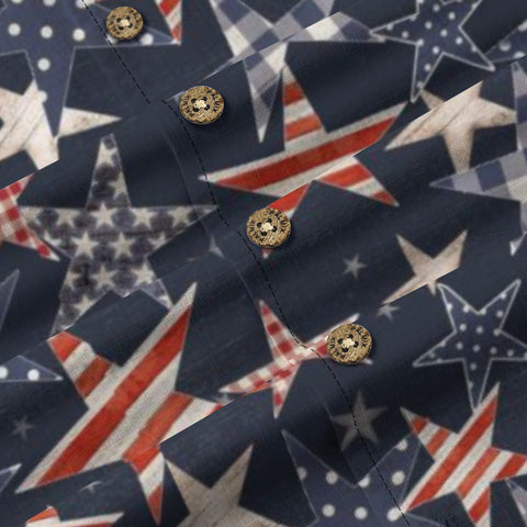 Stars & Stripes Americana Hawaiian Shirt