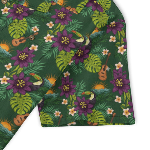 Toucan & Ukulele Hawaiian Shirt