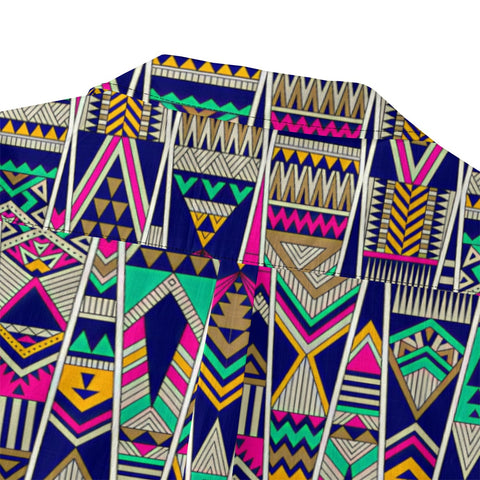 Tribal Geo Hawaiian Shirt
