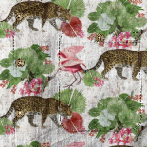 Fire Leopard Realm Picture Scroll