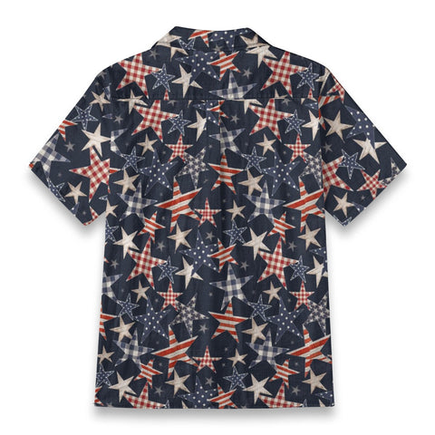 Stars & Stripes Americana Hawaiian Shirt