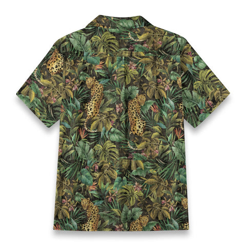 Vintage leopard print jungle