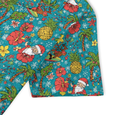 Santa’s Surf & Sun Hawaiian Shirt