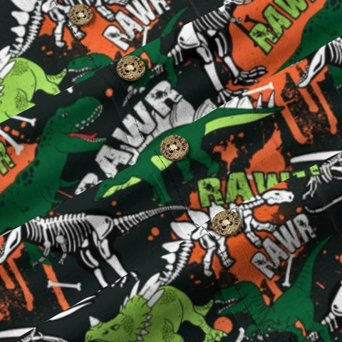 Rawr Dinosaur Hawaiian Shirt