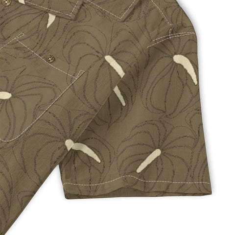 Brown Rhyme Flower Candle Painting