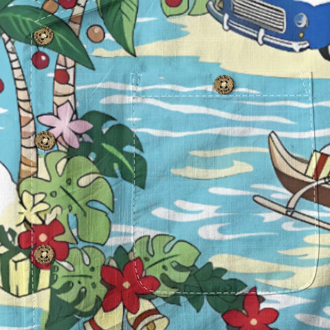 Hawaiian christmas party