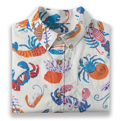 Colorful sea creatures