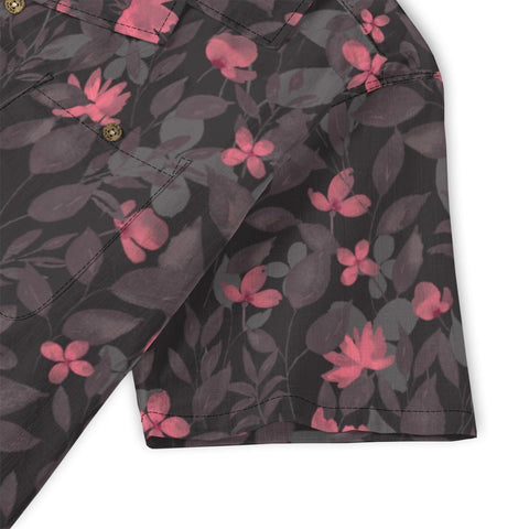 Black rhyme and pink flower rhapsody