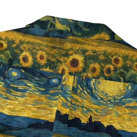 Van Gogh's Sunflower Field