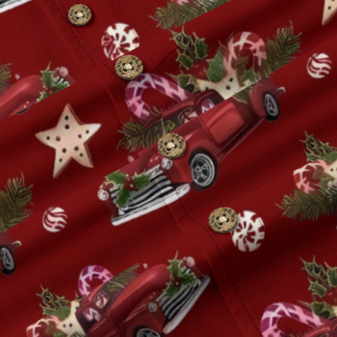 Vintage Red Truck Christmas