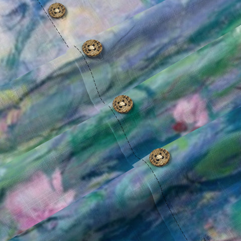 Monet's Water Lilies Hawaiian Shirt