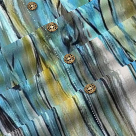 Blue Horse Art Hawaiian Shirt