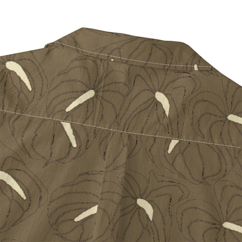 Brown Rhyme Flower Candle Painting