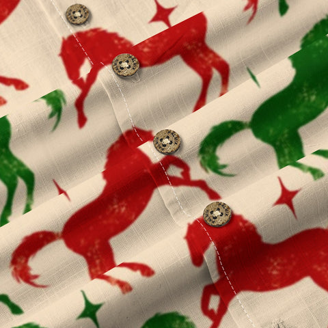 Christmas Horse Hawaiian Shirt