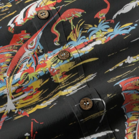 Catch of the Day – Vintage Red & Black Fishing Shirt