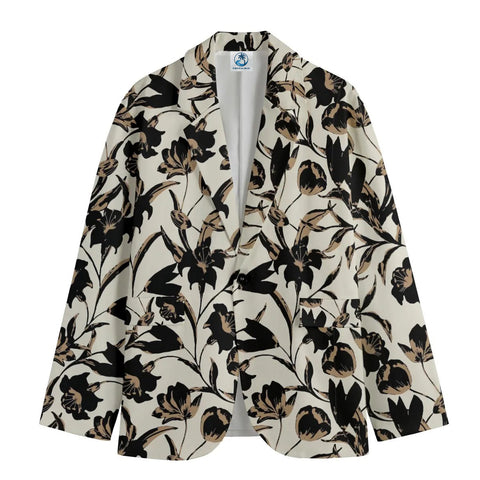 Dark brown flower shadow