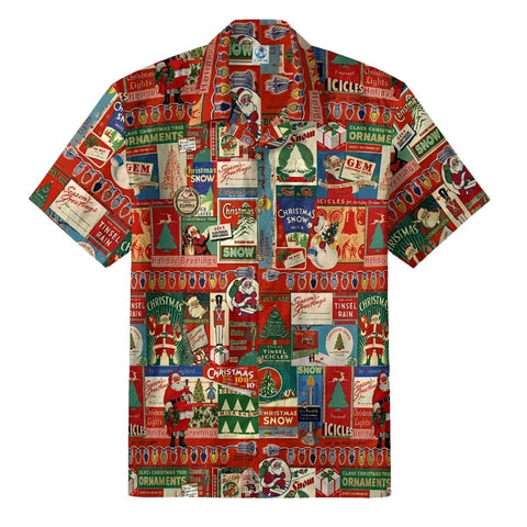 Christmas collage retro pictorial