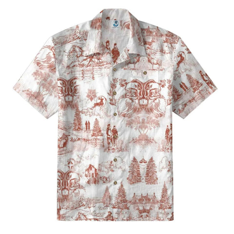 Christmas forest night