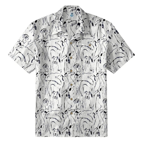 Retro ink painting puppy