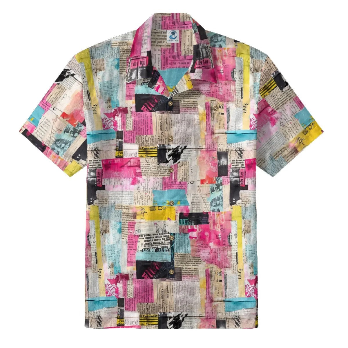 Vintage poster collage art