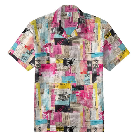 Vintage poster collage art