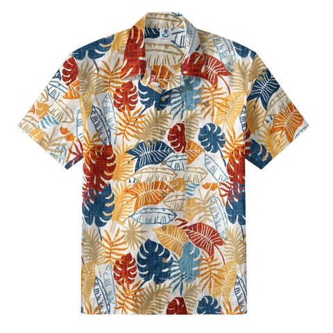 Christmas colorful palm