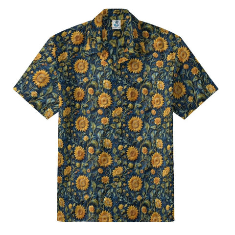 Retro three-dimensional sunflower