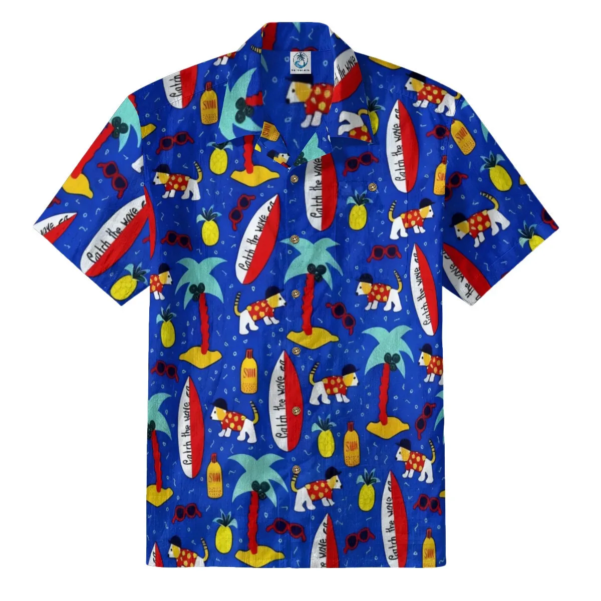 Surf Dog Hawaiian Shirt