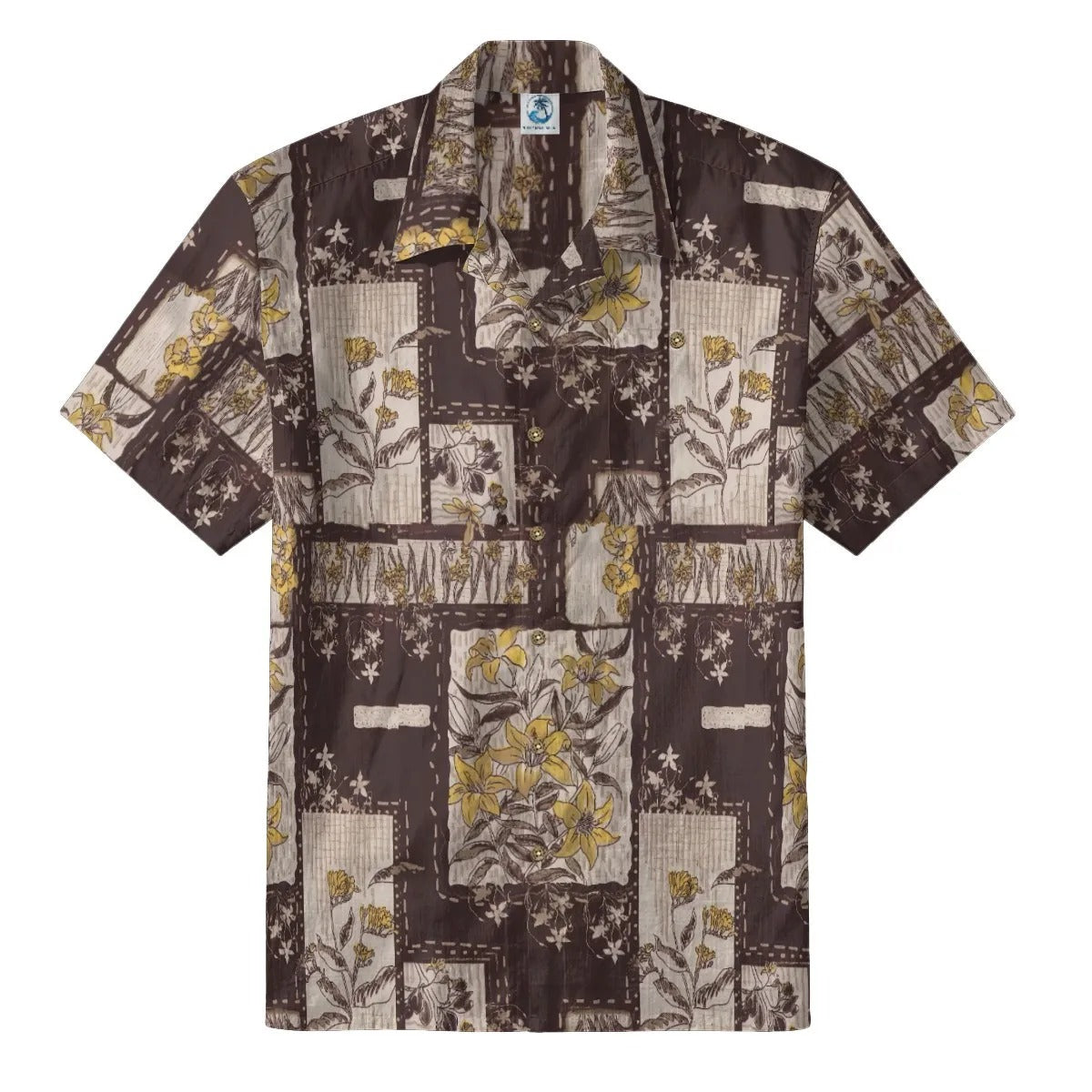 Retro checkered lilies