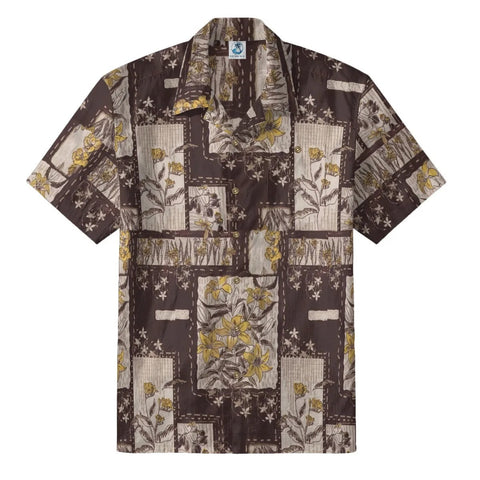 Retro checkered lilies