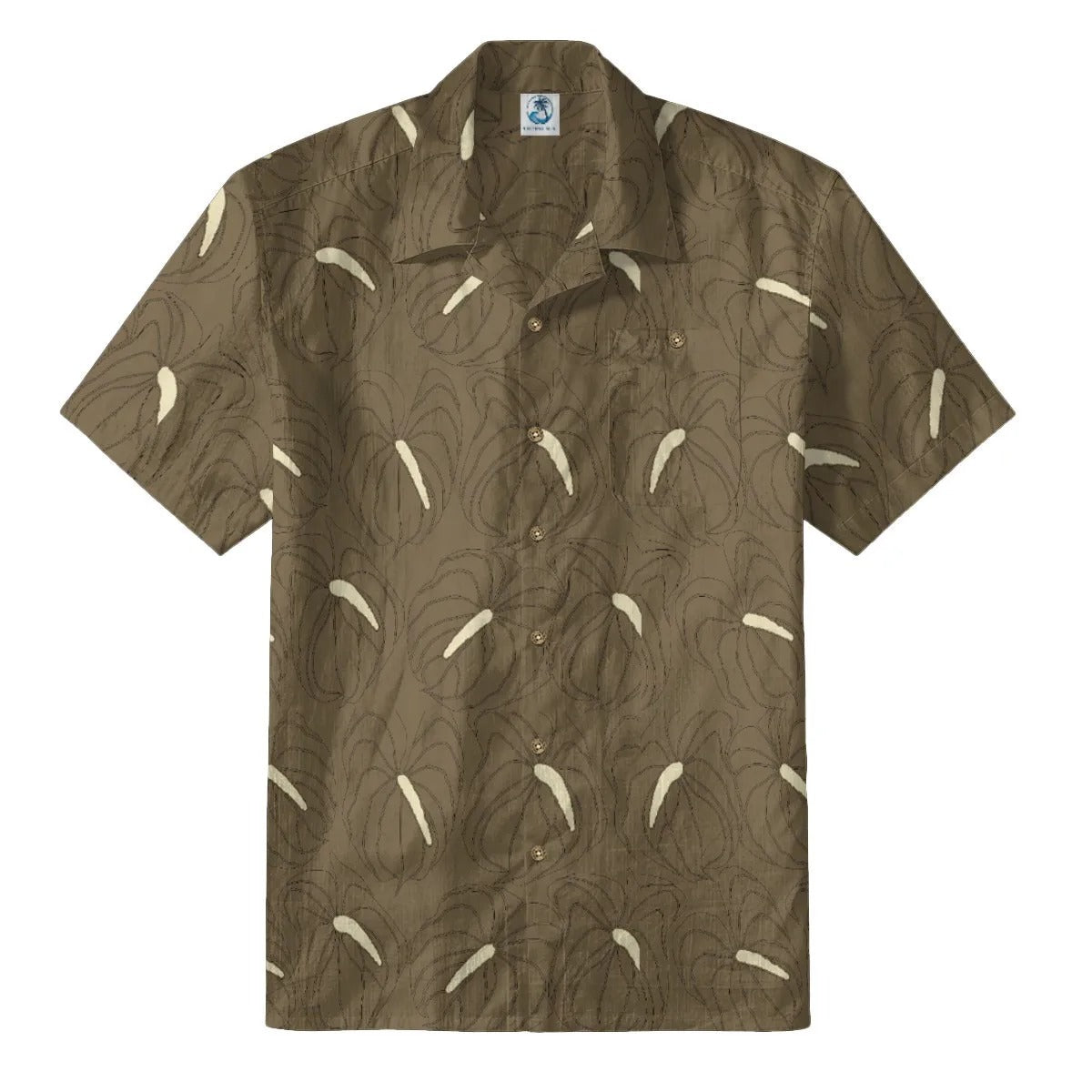 Brown Rhyme Flower Candle Painting