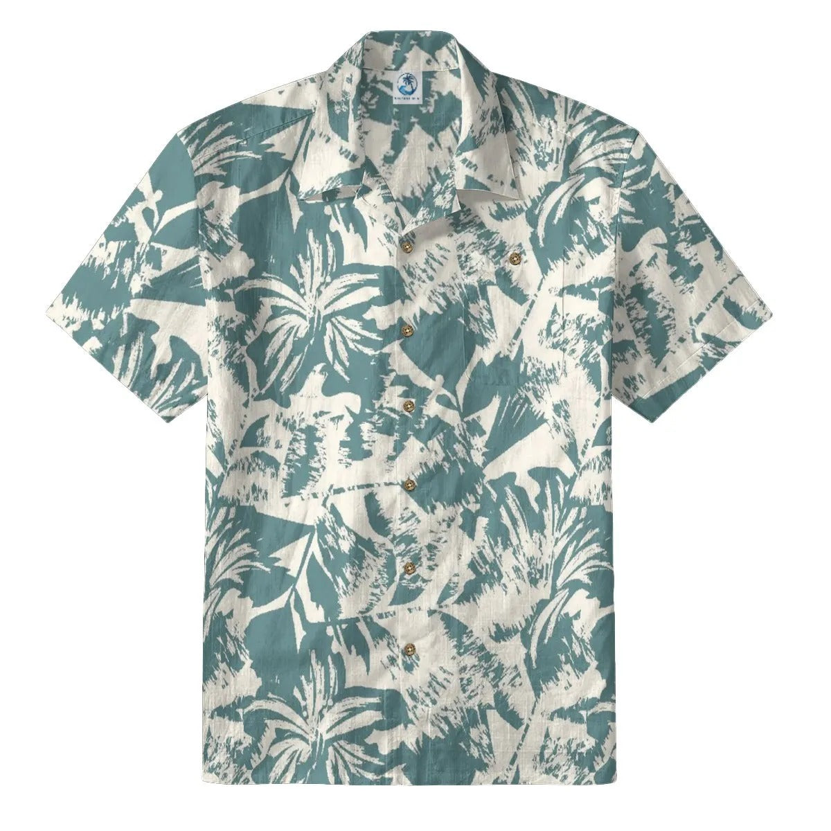 Retro Artistic Tropical Leaf