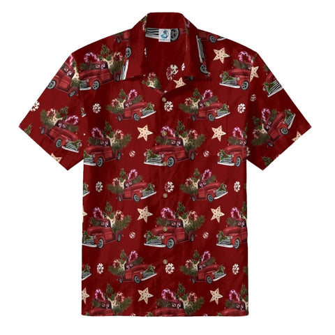 Vintage Red Truck Christmas