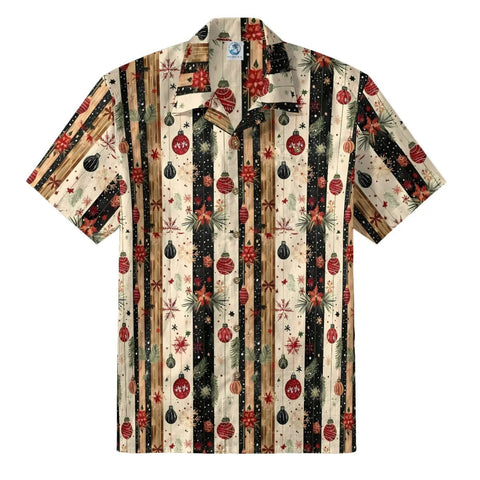 Vintage Christmas Ornament Striped