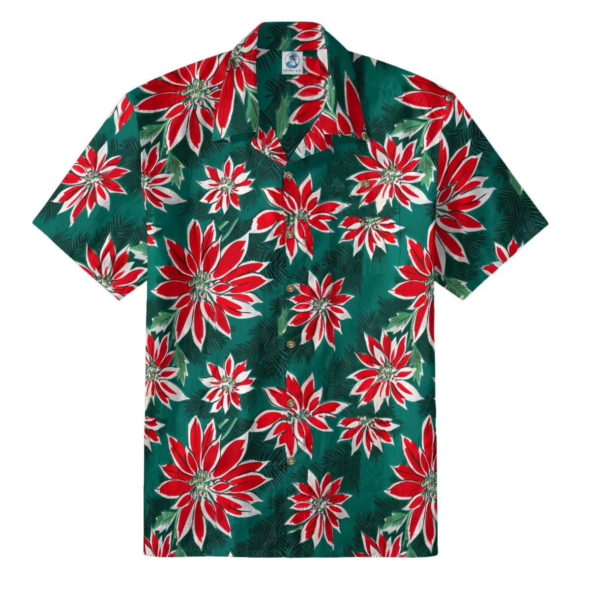 Vintage Poinsettia Christmas