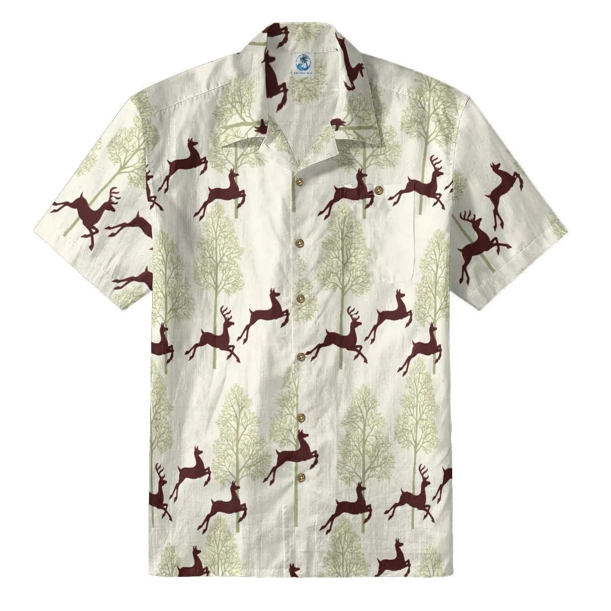 Retro Woodland Deer