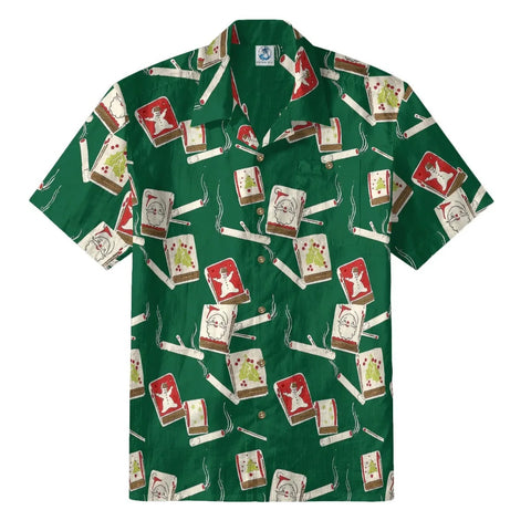 Vintage Christmas Matchbox & Cigarette