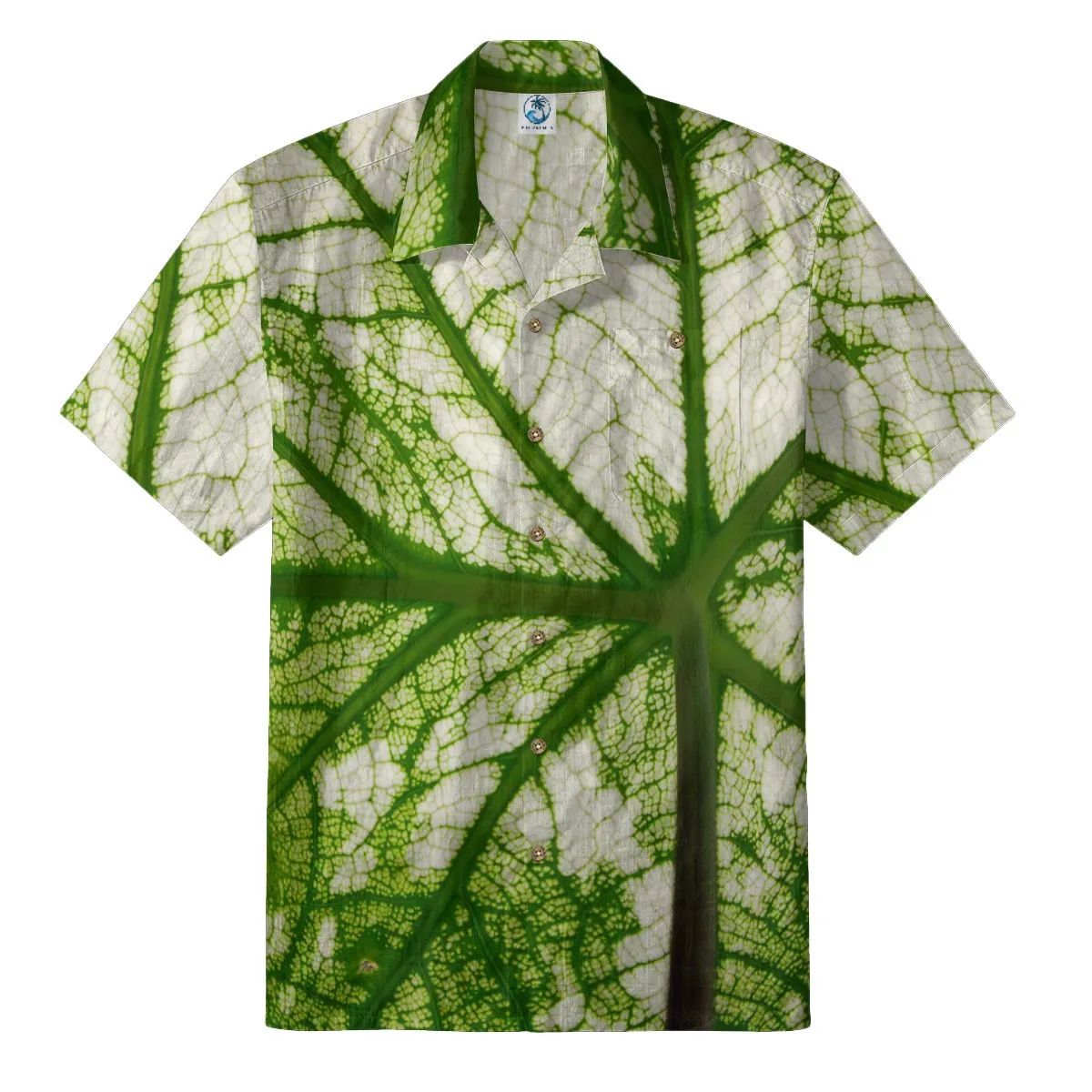 Leaf Vein Hawaiian Shirt