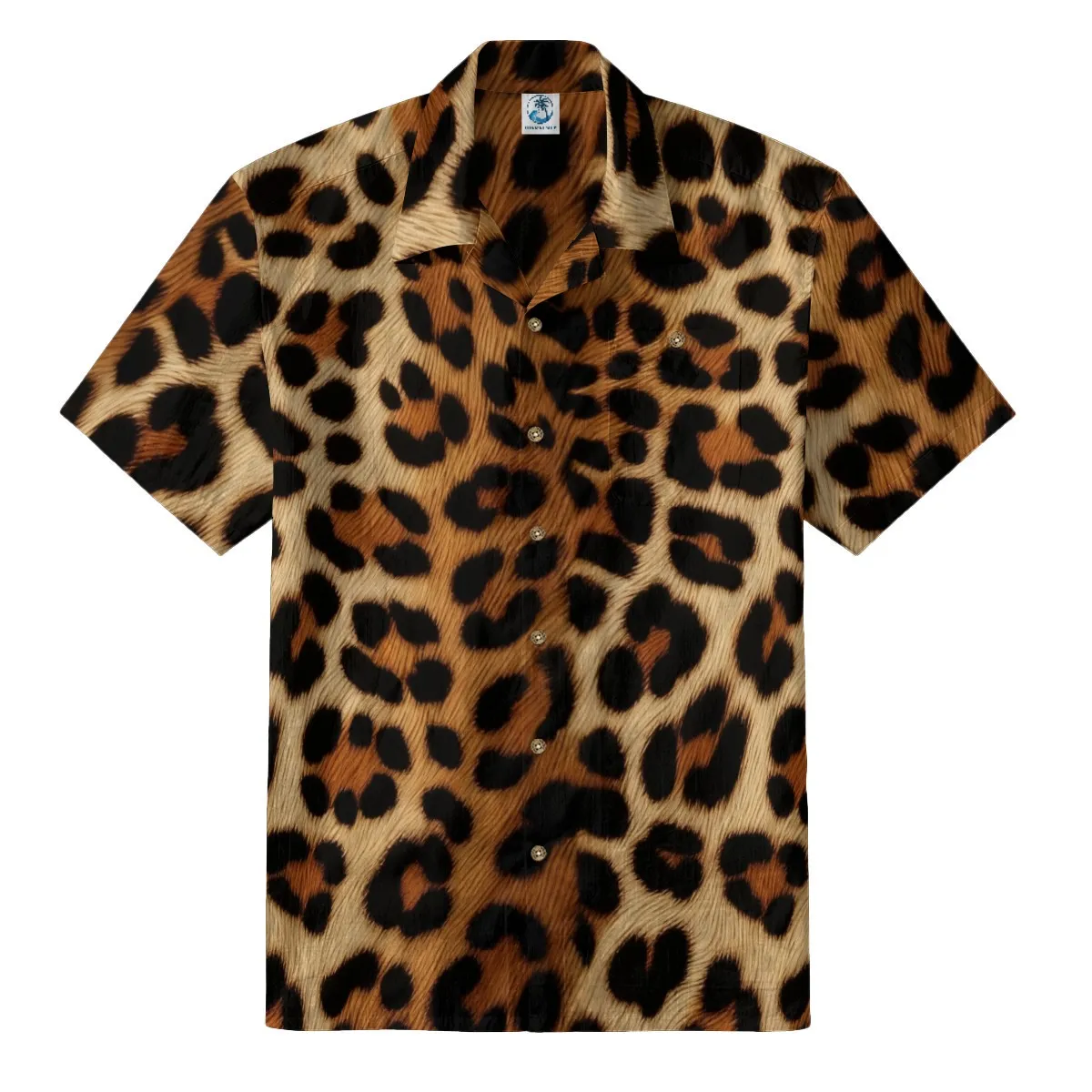 Leopard Print Hawaiian Shirt